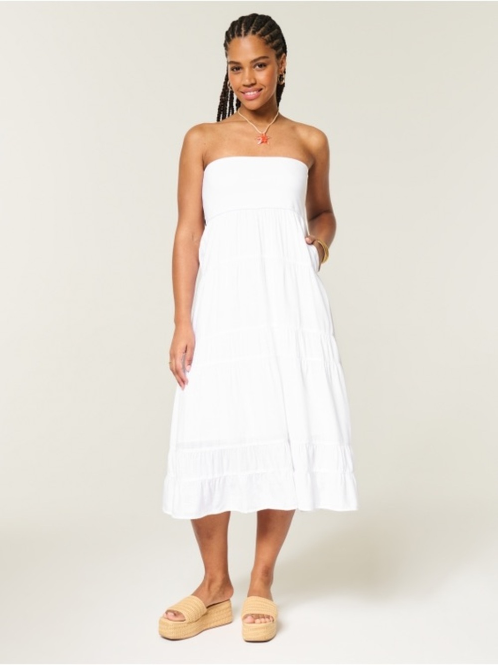 Hollister
2-in-1 Convertible Maxi Skirt to Midi Dress - Picture 6 of 8